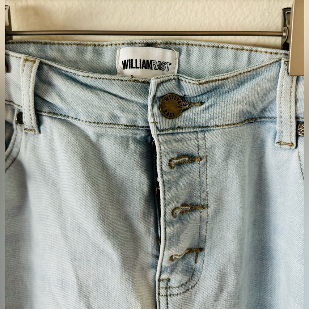 William Rast sculpted high rise jeans